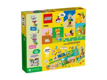 LEGO 11034 Lego Classic Kreatywne zwierzątka