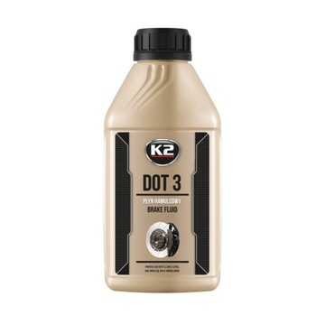 Płyn hamulcowy DOT3 500ml K2 T103