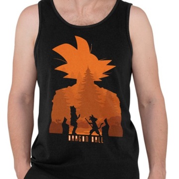 TANK TOP DRAGONBALL GOKU Y BULMA