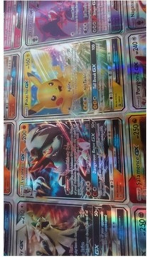 50 карточек POKEMON GX