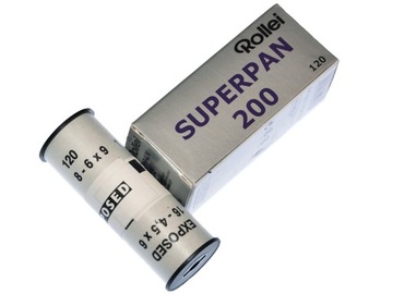 Rollei Superpan 200/120 черно-белая пленка - слайд