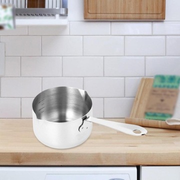 Молочный горшок Кастрюля для молока из нержавеющей стали.