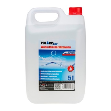 Woda Demineralizowana Polariscar 5L paleta (600 litrów)