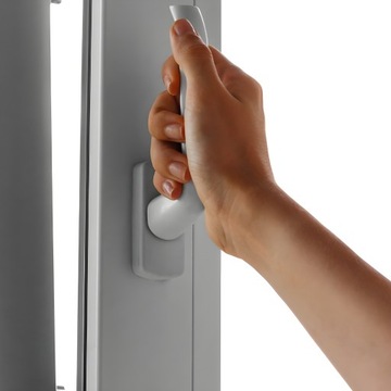 ОКОННАЯ РУЧКА С КЛЮЧОМ И ЗАМКОМ, АЛЮМИНИЕВАЯ УНИВЕРСАЛЬНАЯ