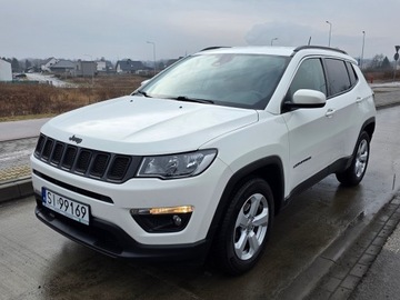 Jeep Compass II SUV 1.4 MultiAir 140KM 2017 Jeep Compass II 1,4 Turbo MultiAir 140 KM FWD Longitude Navi Skóra Kamera