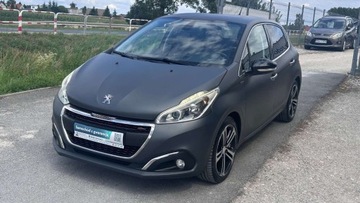Peugeot 208 I Hatchback 5d Facelifting 1.2 PureTech 110KM 2015 Peugeot 208 Raty 1.2 benz 110KM GT-LINE Pol skora Klimatronic led Gwaran, zdjęcie 4