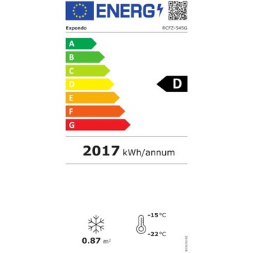 Zamrażarka skrzyniowa przeszklona do lodów mrożonek 545 l 252 Wnow