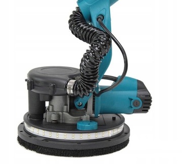 SZLIFIERKA DO GIPSU ŻYRAFA DO GŁADZI TYNKU ŚCIAN TYNKÓW 2000W LED + TORBA