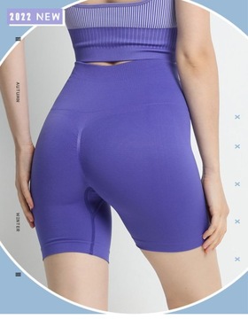 Naked Fitness Yoga Pants Damskie obcisłe, wysokie