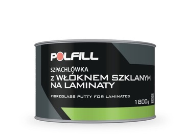 SZPACHLÓWKA Z WŁÓKNEM SZKLANYM 1,8kg POLFILL
