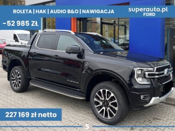 Ford Ranger VI Raptor 3.0 EcoBlue 240KM 2026 FORD Ranger Platinum A10 4x4 3.0 240KM