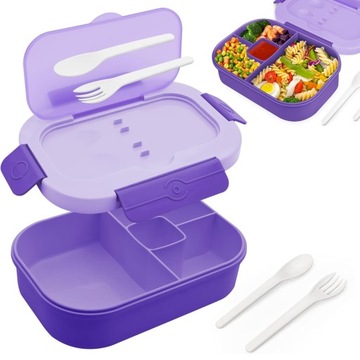 ŚNIADANIÓWKA LUNCHBOX POJEMNIK BOX BENTO 1300