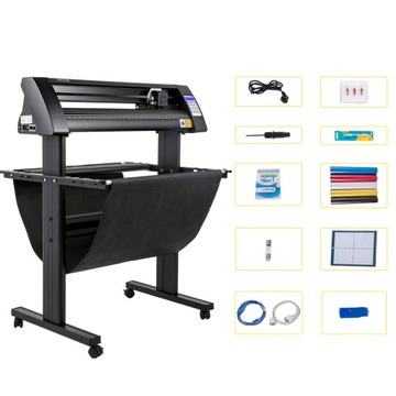 Полуавтоматический режущий плоттер для винила 870 мм.