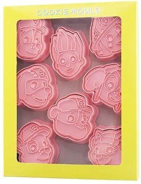 Foremki do Ciastek PSI PATROL PAW foremka do wycinania ciasteczek 8szt