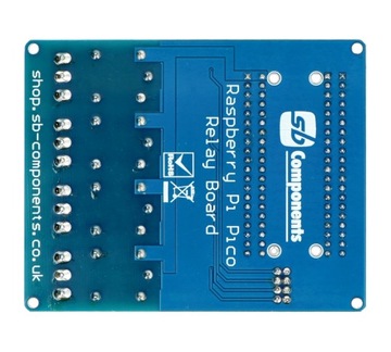 Релейная плата Raspberry Pi Pico 4 реле — расширение для RPi