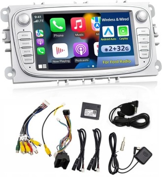 RADIO ANDROID FORD MONDEO MK4 FOCUS GALAXY S C-MAX