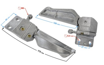Скальпель подножки пассажира