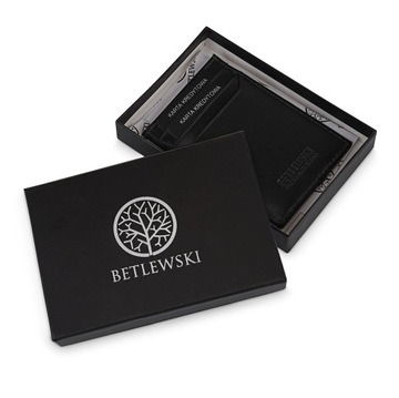 Футляр Betlewski для карт, банкнот, натуральная кожа.