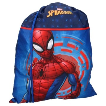 SPIDERMAN SPIDER WOREK TORBA NA OBUWIE PLECAK DZIECI NA WF