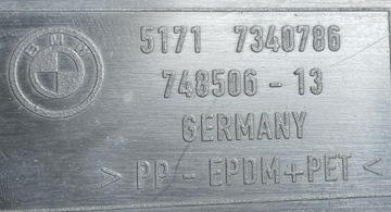 B46 BMW 5 G30 G31 PODBĚH PRAVÉ PŘEDNÍ DÍL 7340786