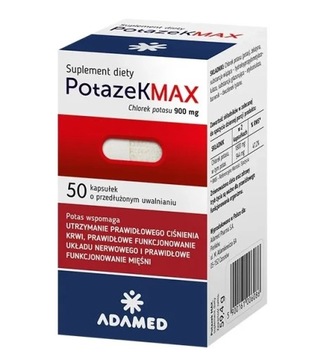 Potazek MAX x 50 kapsułek