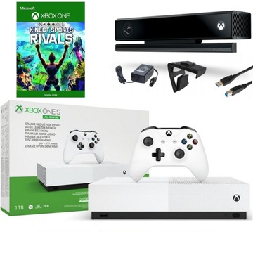 XBOX ONE S ALL DIGITAL 1000GB/1TB GRA + KINECT