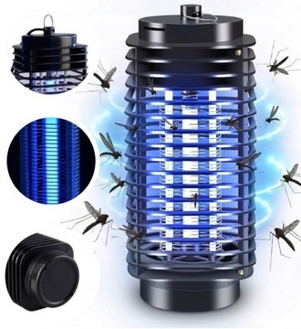LAMPA UV OWADOBÓJCZA NA KOMARY MUCHY I INNE OWADY