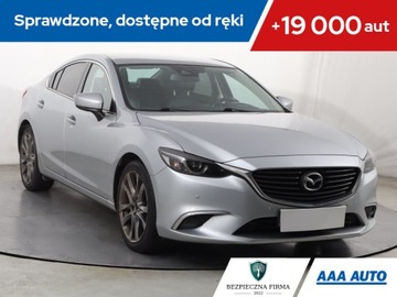 Mazda 6 III Sedan Facelifting 2016 2.0 SKYACTIV-G 165KM 2017 Mazda 6 2.0 Skyactiv-G, Salon Polska, Skóra, Navi