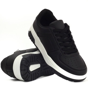 CZARNE ADIDASY DAMSKIE BUTY SNEAKERSY SPORTOWE