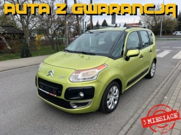 Citroen C3 Picasso 1.4 95KM 2009 Citroen C3 Picasso EXCLUSIVE KLIMATYZACJA PARKTRONIC EL.SZYBY EL.LUSTERKA