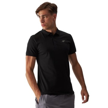 Men's Men's T -Fish Вышитый логотип 4F Sports T -Frish ежедневно