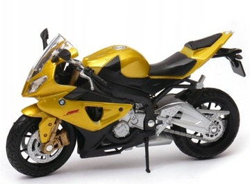 BMW S 1000 RR METALOWY MOTOR MOTOCYKL WELLY 1:18