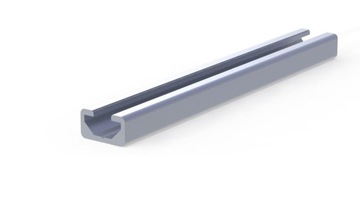 Profil aluminiowy C 11x20 L=100cm Prowadnica Track
