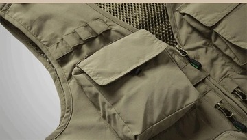 Мужской жилет с несколькими карманами для уличной тактической охоты S