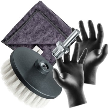 ADBL TWISTER SZCZOTKA DO SKÓR NA WIERTARKĘ 100MM