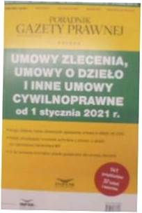Umowy zlecenia, umowy o dzieło i inne umowy cywiln