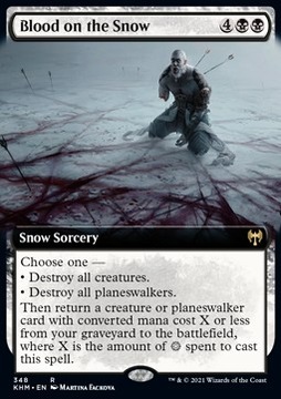 Blood on the Snow - PROMO FOIL @@@@@