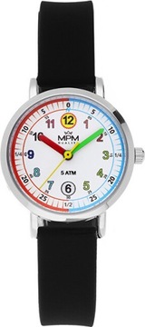 ZEGAREK DZIECIĘCY MPM DZIEWCZĘCY CZARNY W05M.11333.A