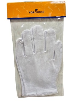 INTER-VION Rękawice bawełniane do pielęgnacji dłoni zabiegów kosmetycznych