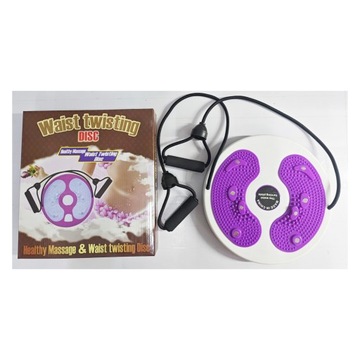 ВРАЩАЮЩИЙСЯ TWISTER TWIST ДИСК НА ПОЯСИИ С ВЕРЕВКОЙ, НАГРУЗКА 120 КГ ФИОЛЕТОВЫЙ