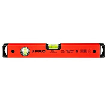 POZIOMNICA POZIOMICA LIBELLA PRO600 MALOWANA CZERWONA 40 CM PRECYZYJNA