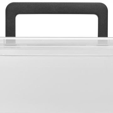 POJEMNIK PLASTIKOWY Z POKRYWKĄ RĄCZKĄ DOMOWY MOXOM SIMPLESTORE 8,5 L