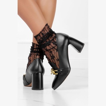 MOKASYNY LORDSY NA OBCASIE KLOCKU POLSKA SKÓRA 36