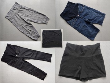 CIĄŻOWE SPODENKI RYBACZKI SPÓDNICA H&M BIK r.S