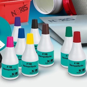 Noris 199PO tusz do pieczątek biały 50ml
