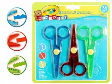 Безопасные декоративные ножницы CRAYOLA.