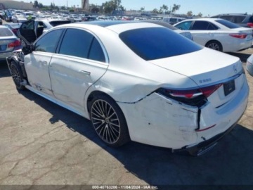 Mercedes Klasa S W223/V223 2021 Mercedes-Benz Klasa S 580, 2021r., 4x4, 4.0L V8 4.0 Benzyna 496KM, zdjęcie 3