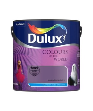 DULUX Kolory Świata Farba lateksowa ścienna 2,5 l LAWENDOWA DOLINA