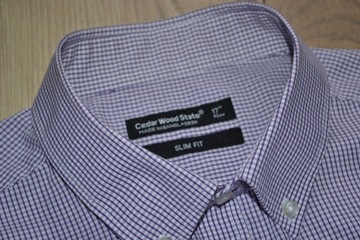 CEDARWOOD STATE - FIOLETOWA KRATKA - ROZ. 17/43