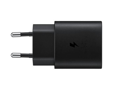 Адаптер/зарядное устройство Samsung 25 Вт USB-C, черный